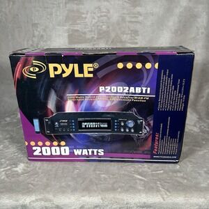 PYLE P2002ABTI Hybrid Amplifier AM/FM Tuner iPod Dock Bluetooth 2000W - Open Box